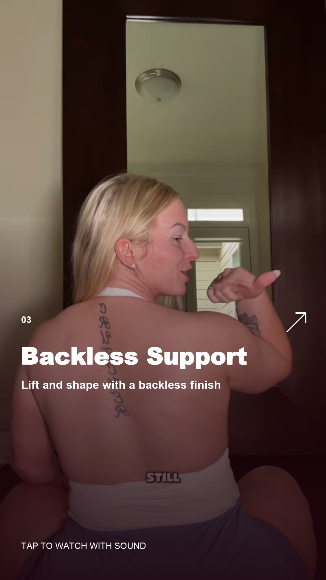 Backless PUFF creator video cover